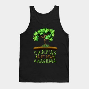 Camping Is My Love Language Tank Top